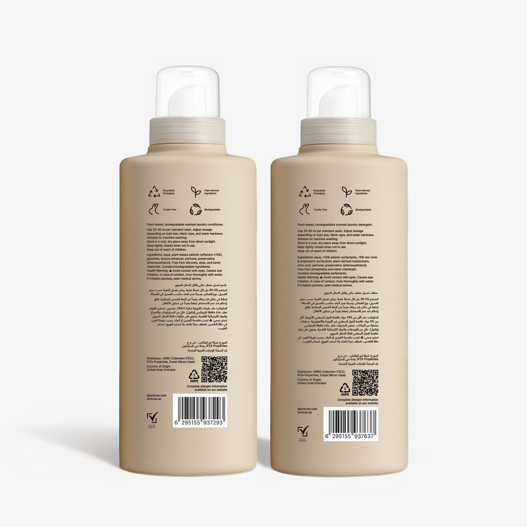 Bloomia No.5 - Laundry Shampoo & Conditioner Bundle 2x1L