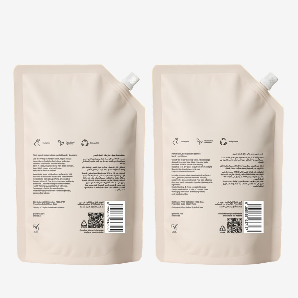 Rubya No.1 - Scented Laundry Shampoo & Conditioner REFILL 2x1L