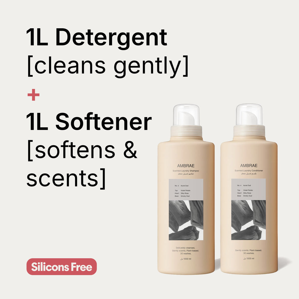 Aural Oud No.4 - Laundry Shampoo & Conditioner Bundle 2x1L